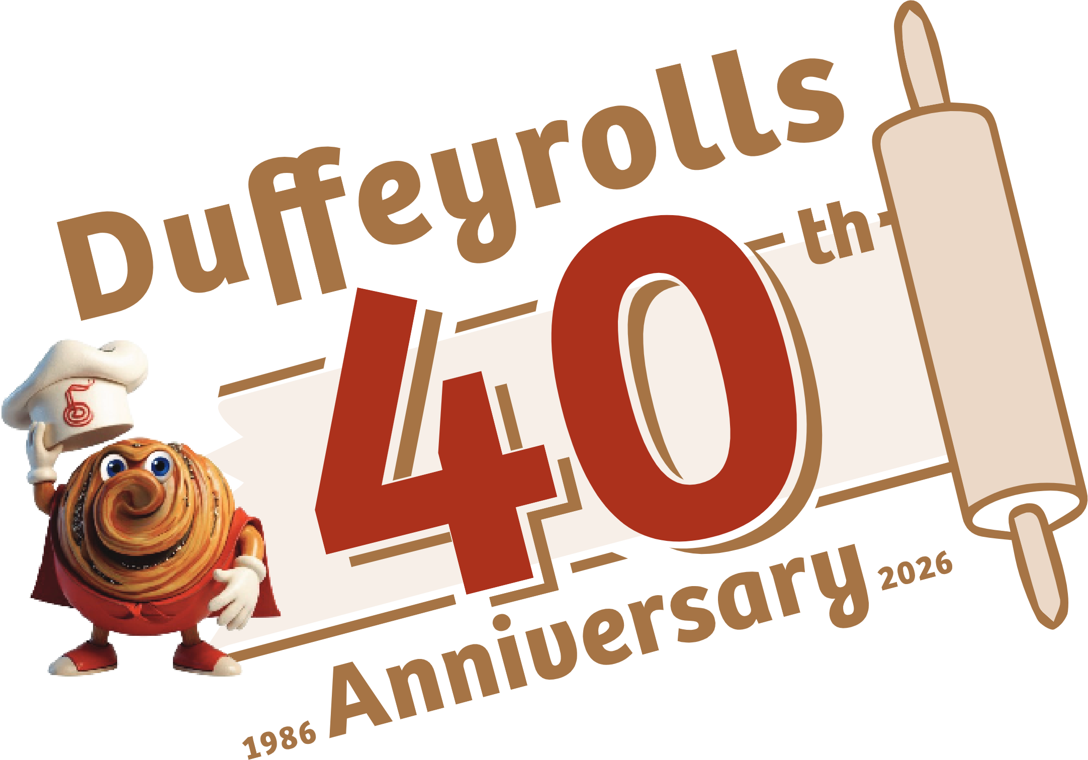 Duffeyrolls 40th Anniversary, 1986–2026.