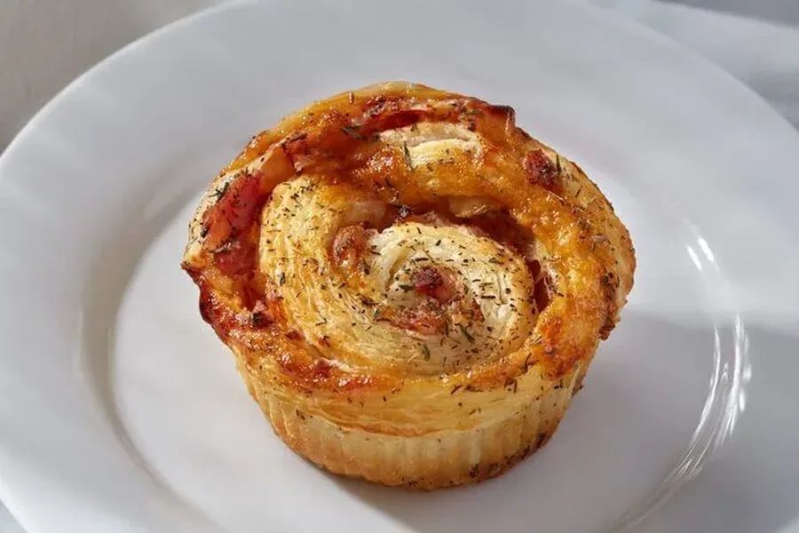 Ham, Swiss & Honeycup Mustard Duffeyroll